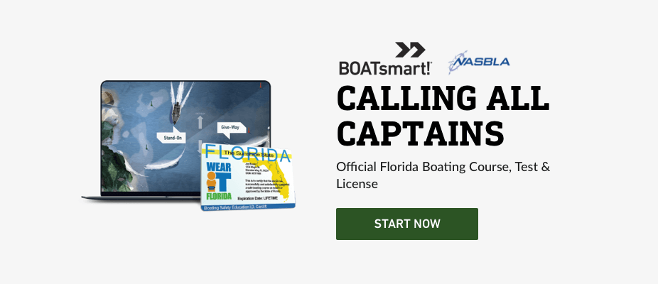 An image highlighting the Florida boating course from BOATsmart!