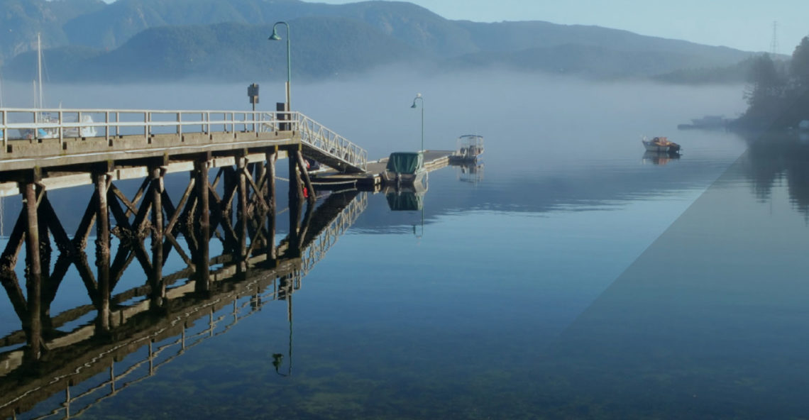 boats at pier in British Columbia